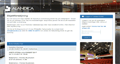 Desktop Screenshot of alandica.llsdata.fi