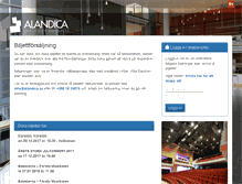 Tablet Screenshot of alandica.llsdata.fi